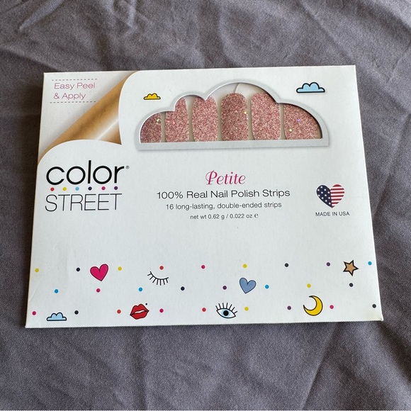 *Retired* Color Street: Glitterally Can’t (Petite) | Pink Barbie Glitter Sparkle - Picture 3 of 11